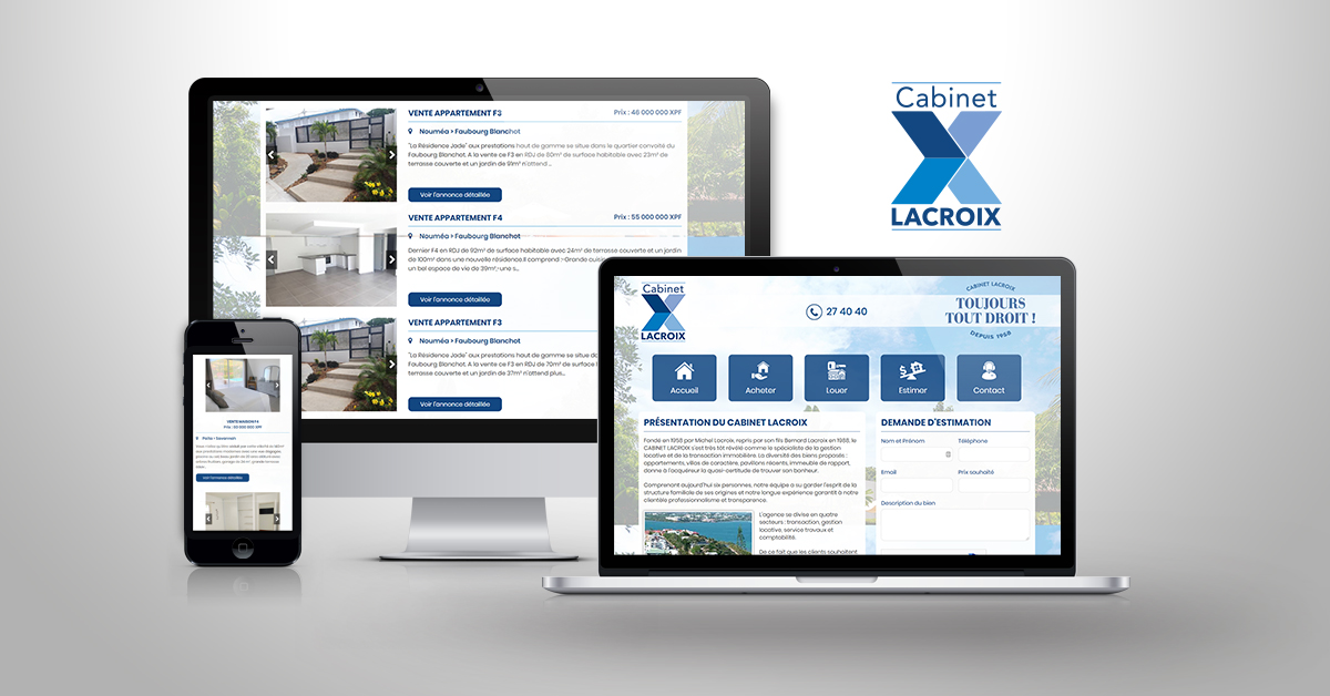 Création du site internet du Cabinet Lacroix